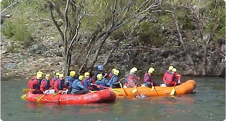 Rafting por el río Corcovado
