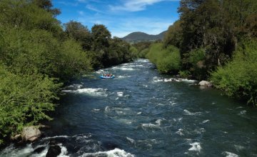 Un clásico del rafting: el río Trancura