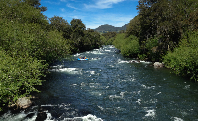 Trancura, the most popular river