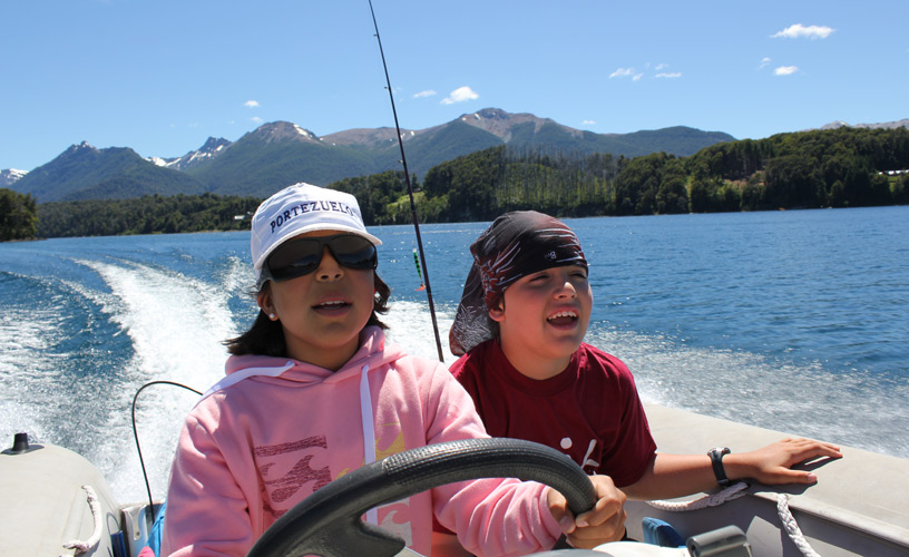 Navegar el Nahuel Huapi