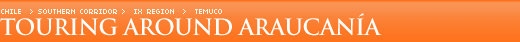 Touring around Araucan�a