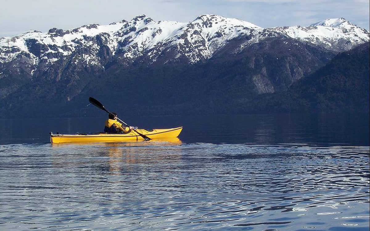 Kayak con Patagonia Infinita