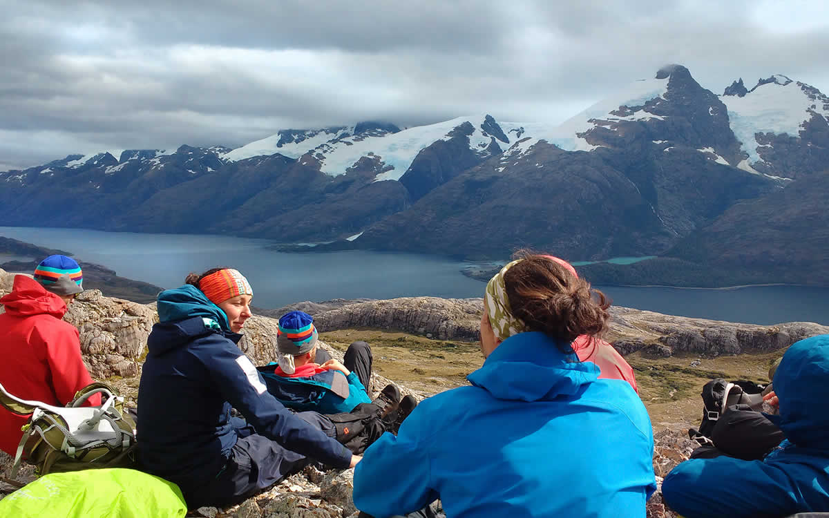 Mirador del fiordo - Circuito de trekking Paso del Trueno