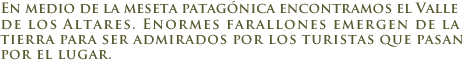 Valle de Los Altares