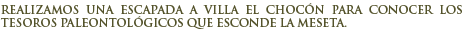Visita a Villa El Chocón