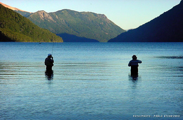 Pesca en los lagos - Pesca con mosca en Patagonia