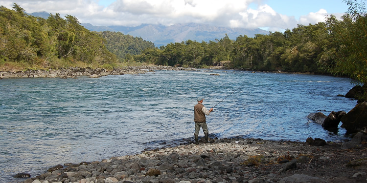 Pesca con mosca en la Patagonia