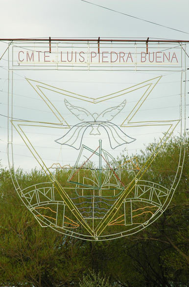 Escudo de la ciudad - Cte. Luis Piedra Buena