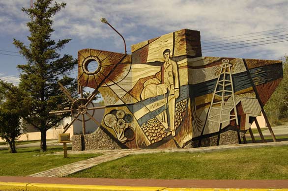 Obra de arte en la costa - Cte. Luis Piedra Buena