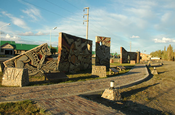 Paseo de los murales temticos - Cte. Luis Piedra Buena