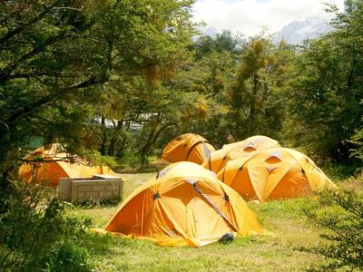 Fully-equipped Camping Sites Camping Lago Pehoe