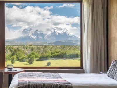 Lodging in the Torres del Paine National Park Rio Serrano