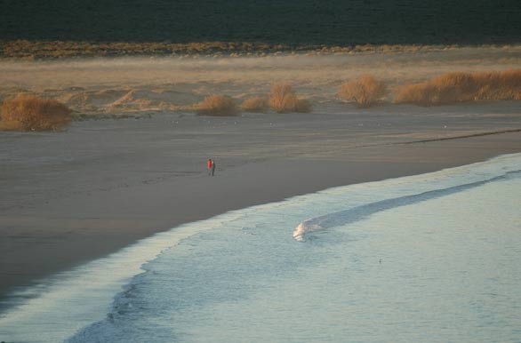 Tranquila playa El Doradillo - Puerto Madryn
