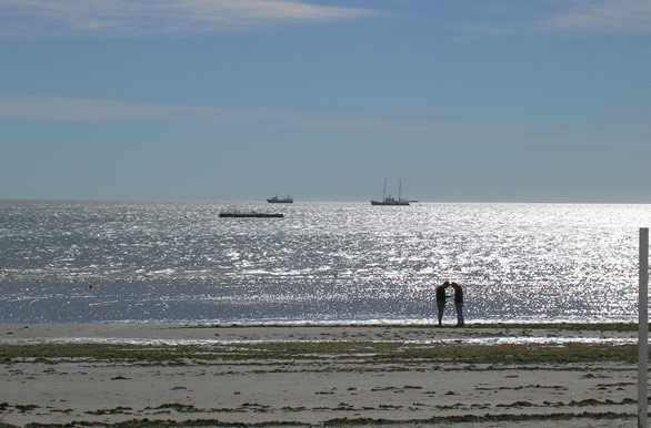 La maana en la playa - Puerto Madryn