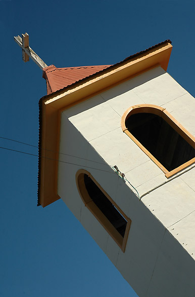 Campanario de iglesia rural - Punta Arenas