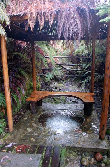 Puyuhuapi Lodge hot spring waters - Puyuhuapi