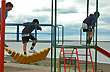 Carrera en los juegos de la costanera - Foto: Jorge Gonz�lez