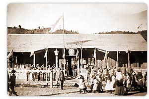 Old view of San Mart�n de los Andes