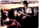 Gaucho junto al fog�n