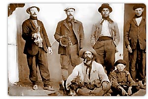First habitants of Colonia Sarmiento