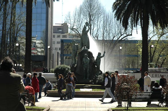 Plaza de armas, Anibal Pinto - Temuco