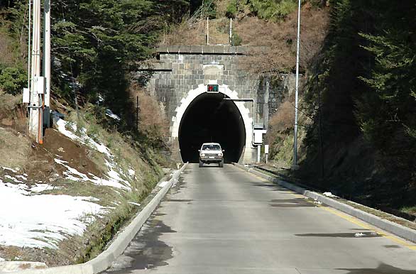 Tunel Las Raices paso internacinal Pino Hachado - Temuco