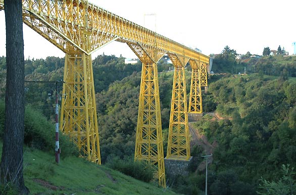 Viaducto sobre el Ro Malleco - Temuco