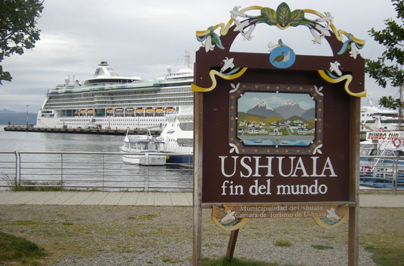 Postal obligada - Ushuaia