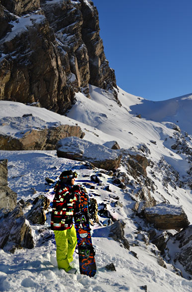 Colorida imagen en la montaa - Ushuaia