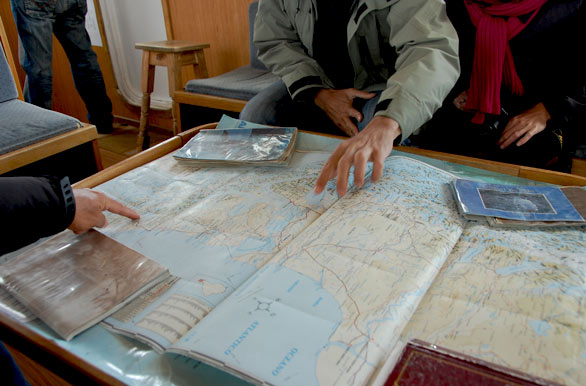 Looking at the map of Argentina - Ushuaia