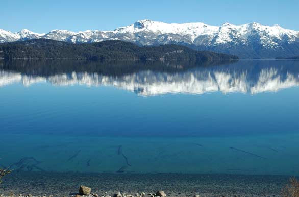 Transparent Lake Nahuel Huapi - Villa La Angostura