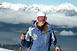 Ski school member, Mount Bayo - Photo: Jorge Gonz�lez