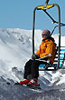 Expert skier, Mount Bayo - Photo: Jorge Gonz�lez