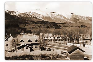 Old view of Villa La Angostura