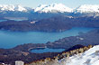 The joint of Lakes Nahuel Huapi and Correntoso - Photo: Jorge González The joint of Lakes Nahuel Huapi and Correntoso - Photo: Jorge González