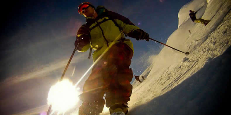 Ski school in Volcn Osorno