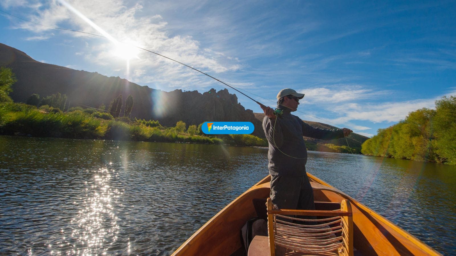 Pescando en el ro - Alumin