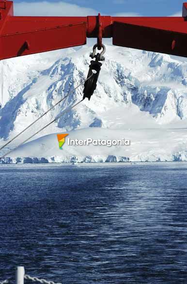 Vista por la popa - Antártida