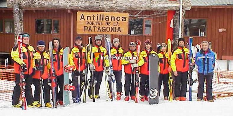 Escuela de esquí en Antillanca