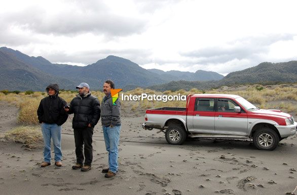 Con Heriberto Klein en la Barra - Puerto Ral Marn Balmaceda