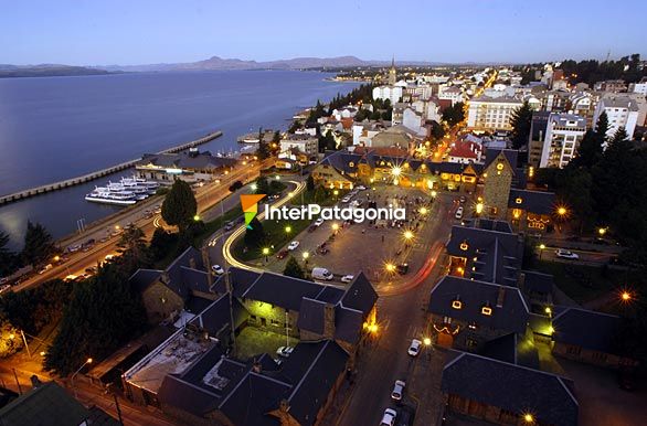 Bariloche from the air - San Carlos de Bariloche