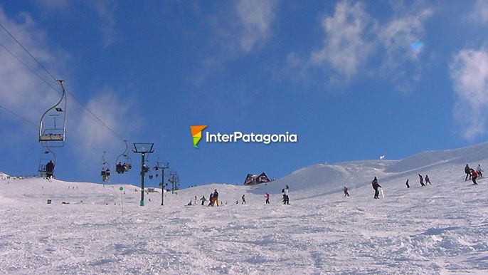 Panoramic view of the trail at Mount Catedral - San Carlos de Bariloche