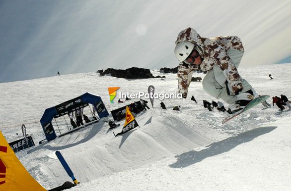 Descenso en el  Cerro Catedral - San Carlos de Bariloche