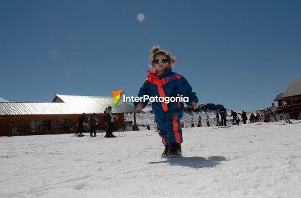 Primeros pasos en la nieve - Caviahue