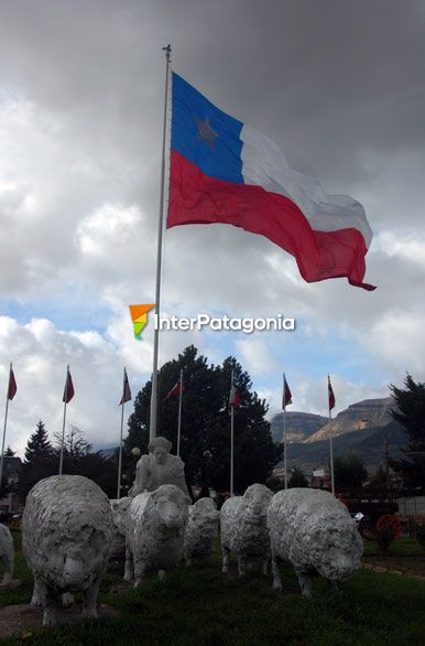 Inmenso pabelln patrio - Coyhaique