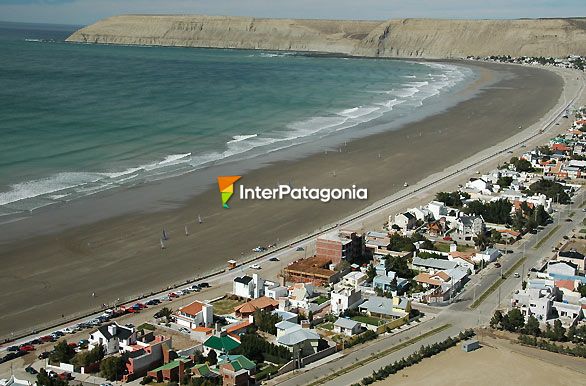 Cancha del campeonato mundial de carrovelismo - Comodoro Rivadavia