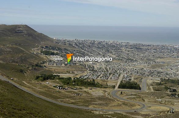 Vista de la ciudad y el mar - Comodoro Rivadavia