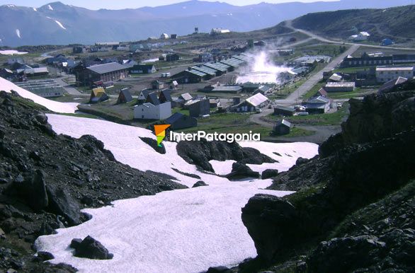 En plena cordillera de los Andes - Copahue