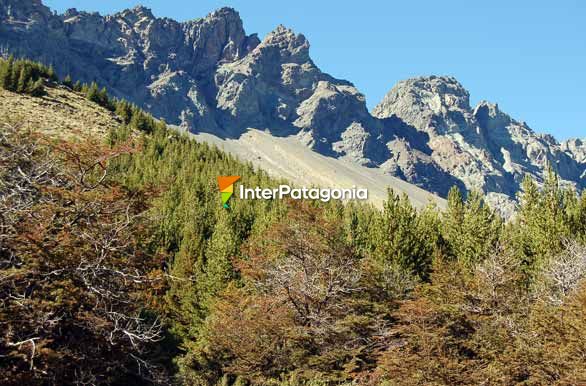 Galera de colores, Cerro Piltriquitrn - El Bolsn