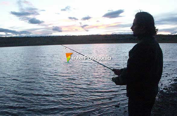 Tarde de pesca - El Calafate